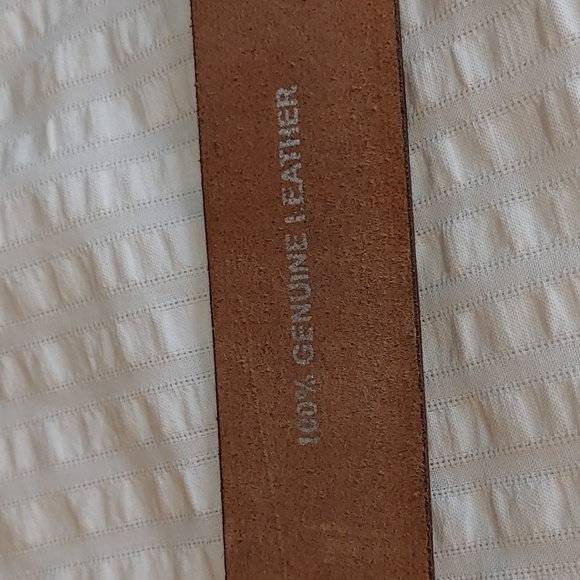 Superdry Unisex Brown leather Belt With Gryphon Belt Buckle - Picture 6 of 17